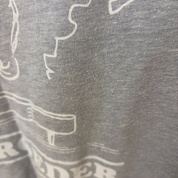 Uniqlo Women’s Peanuts Schroeder at the Piano Tee blue size M - Picture 4 of 5